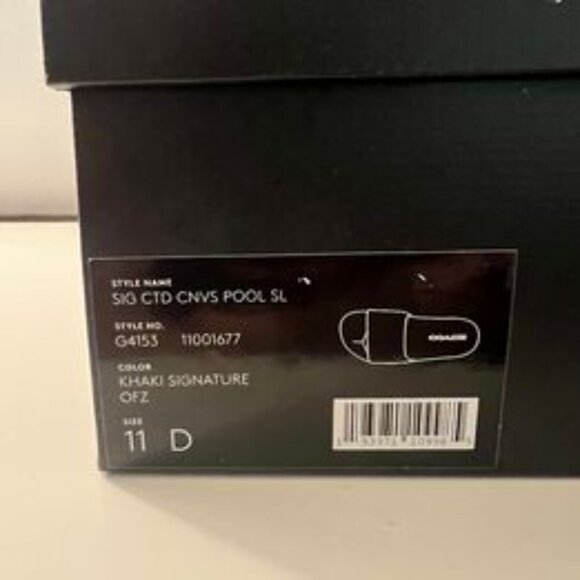 Coach Slides / G4153 - Size 11 Men's - Never Worn - Picture 7 of 7